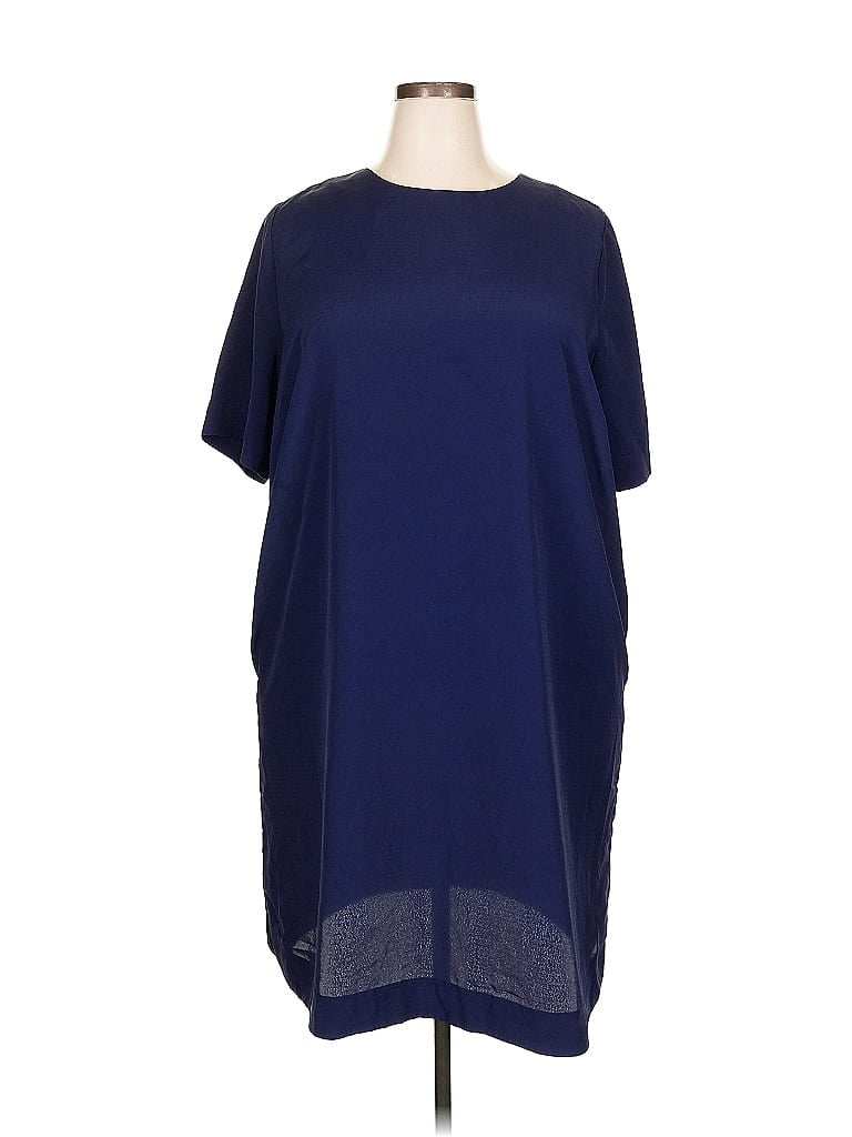 Pre-owned Chic Soul (chicsoul.com) Casual Dress In Blue