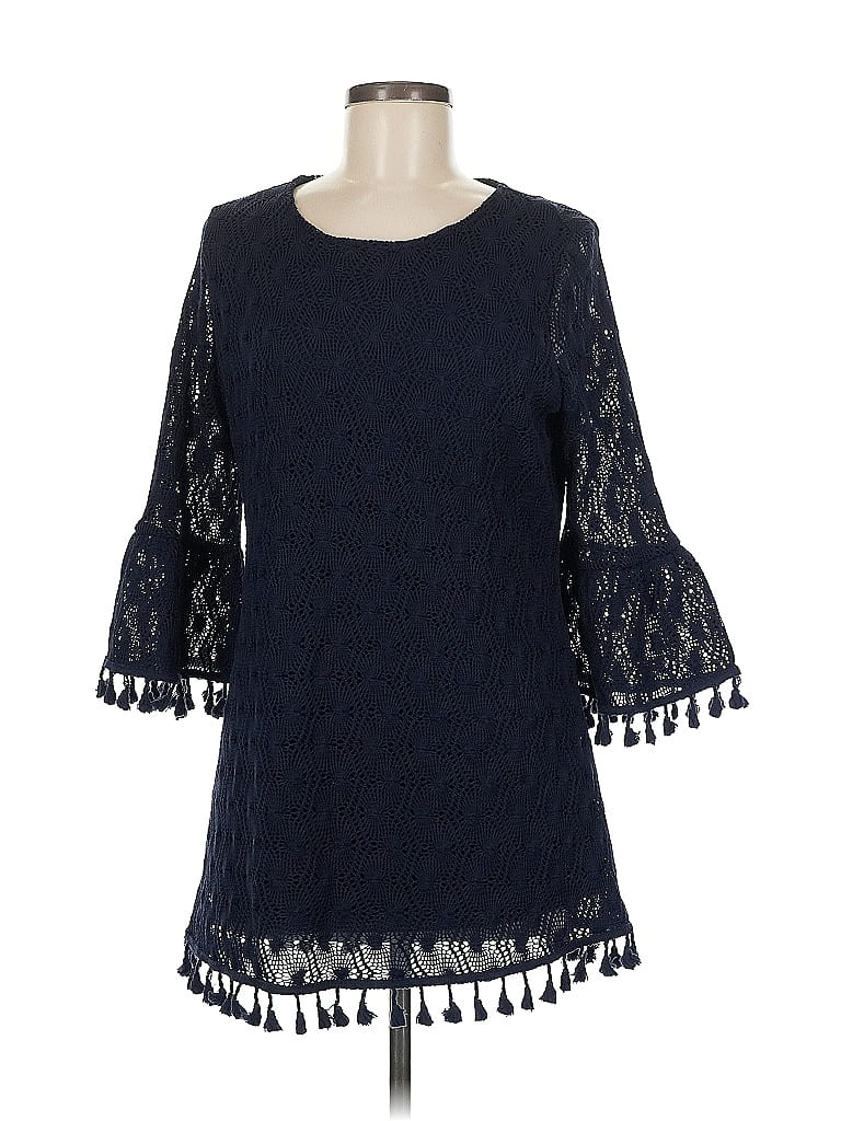 Pre-owned Crown & Ivy Casual Dress In Blue