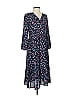 Gap 100% Rayon Paisley Blue Casual Dress Size XS - photo 1