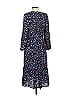 Gap 100% Rayon Paisley Blue Casual Dress Size XS - photo 2