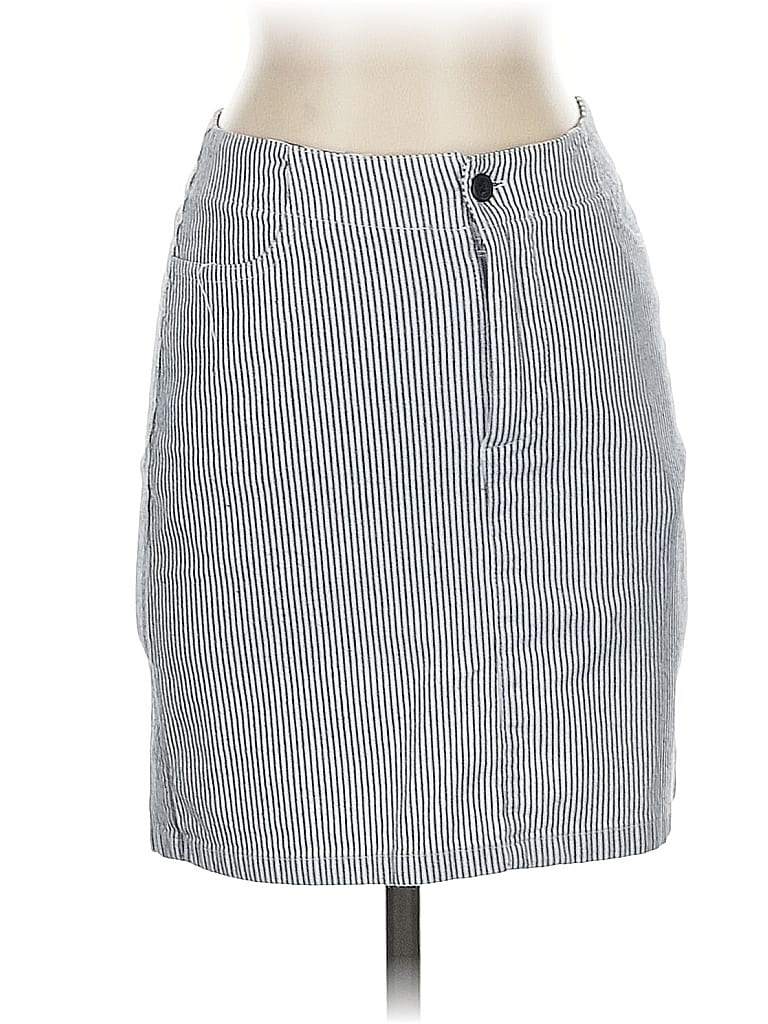 Pre-owned Brandy Melville Casual Skirt In Gray