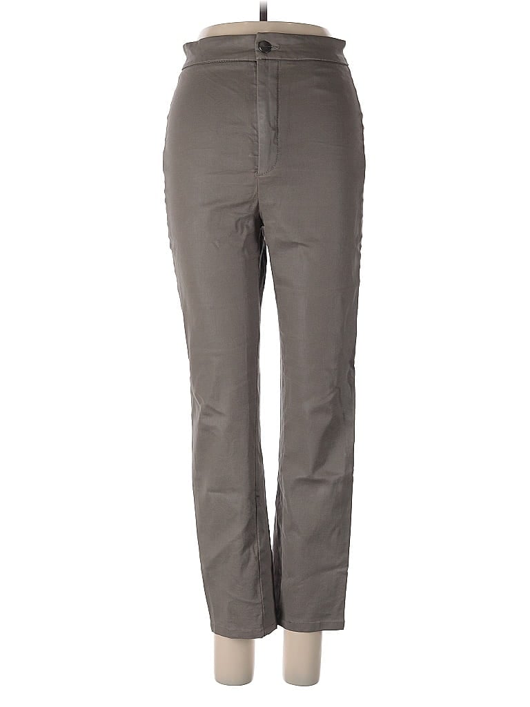 Pre-owned Massimo Dutti Casual Pants In Gray