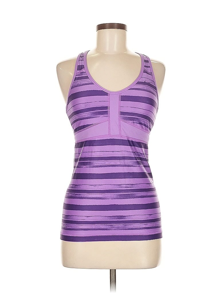 NIKE Pre-owned Active Tank Top In Purple