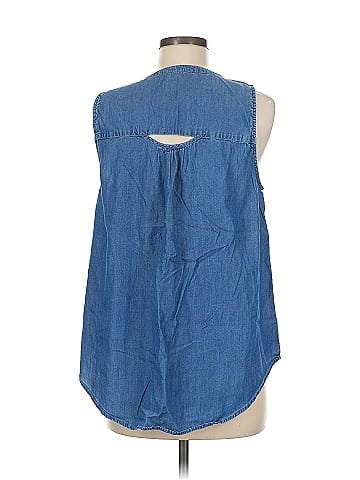 Lucky Brand Sleeveless Button-Down Shirt (view 2)