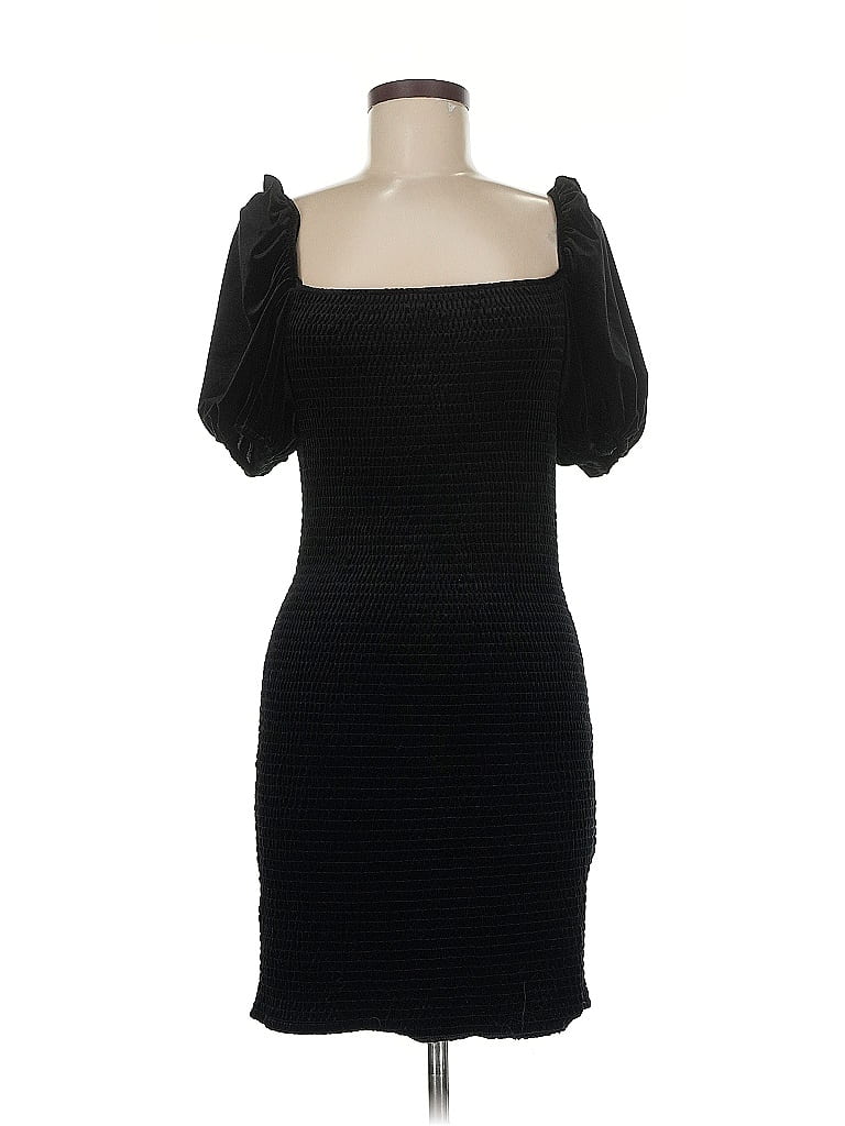 Pre-owned Mng Cocktail Dress In Black