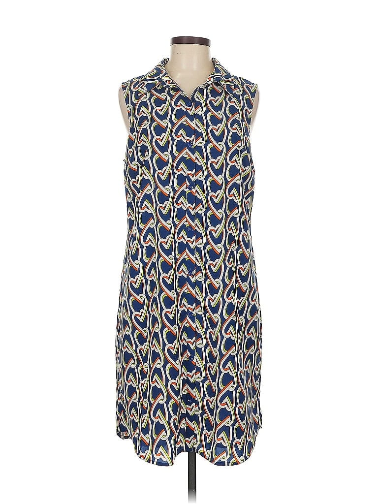 Click to view more detailed imagery on our partner's website Pre-owned Cabi Casual Dress In Blue