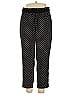 H&M 100% Polyester Polka Dots Black Casual Pants Size 14 - photo 1