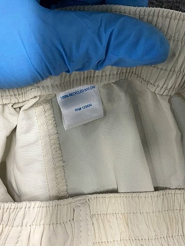 Southern Tide 100% Nylon Yellow Khaki Shorts Size M
