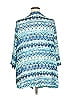Catherines 100% Spandex Teal Kimono Size 22-24W - photo 2