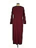 Eddie Bauer 100% Cotton Burgundy Casual Dress Size XL - photo 2
