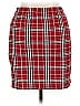 Shein Curve Plaid Red Casual Skirt Size 1X - photo 2