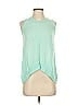 Derek Heart 100% Rayon Green Sleeveless Blouse Size S - photo 1