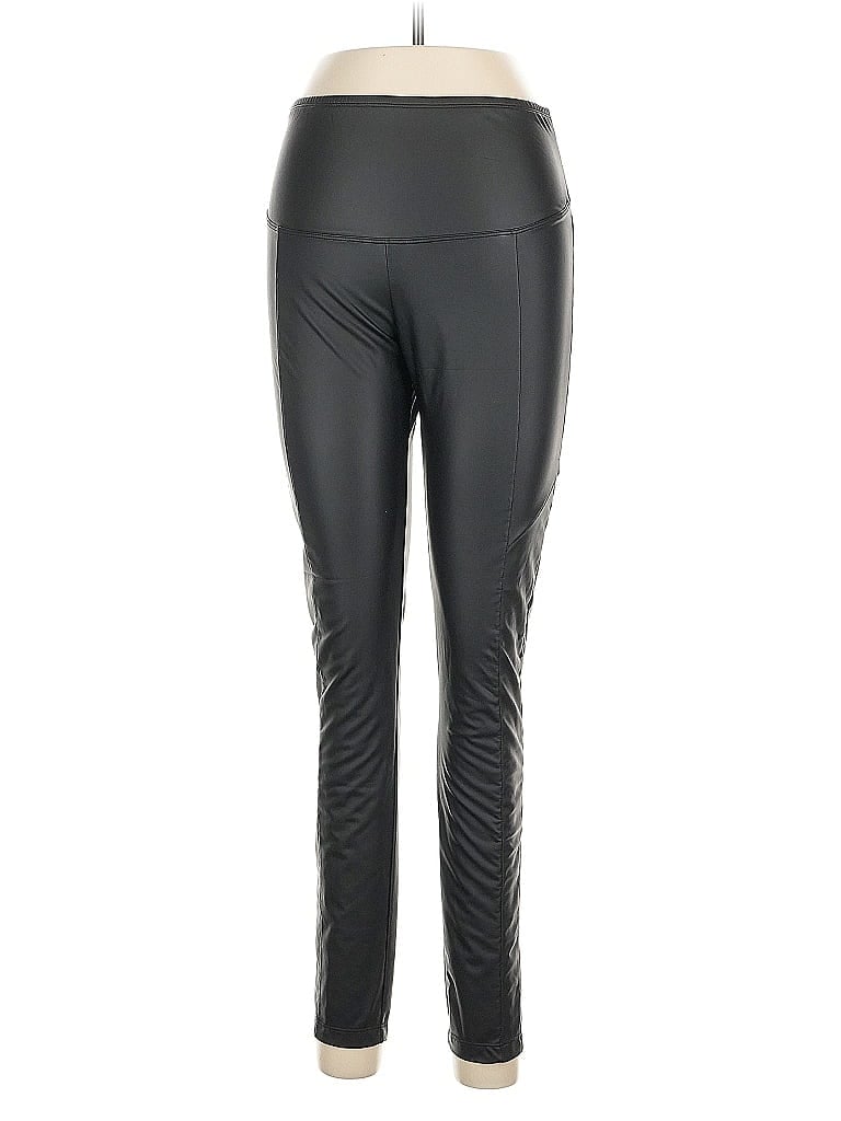 Pre-owned Pink Lily Active Pants In Black