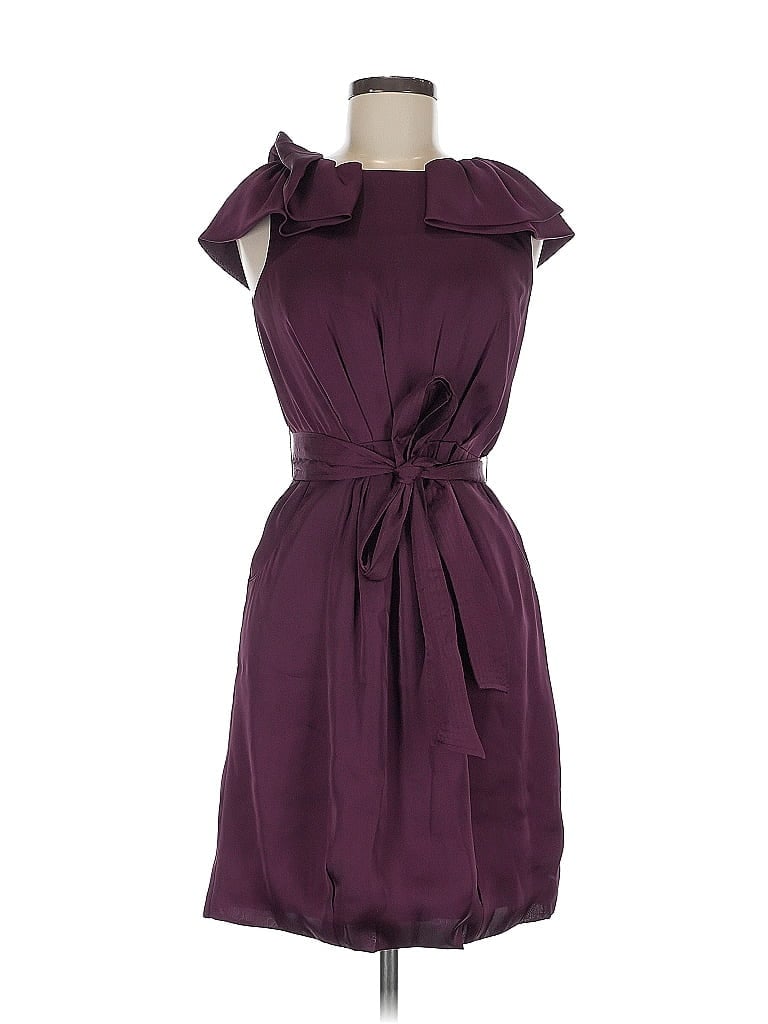 BCBG PARIS Pre-owned Casual Dress In Burgundy