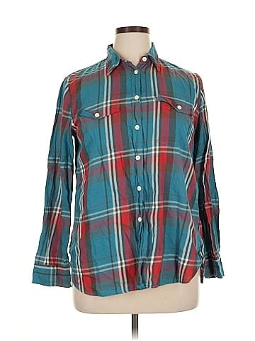 Denim & Supply Ralph Lauren 3/4 Sleeve Button-Down Shirt (view 1)