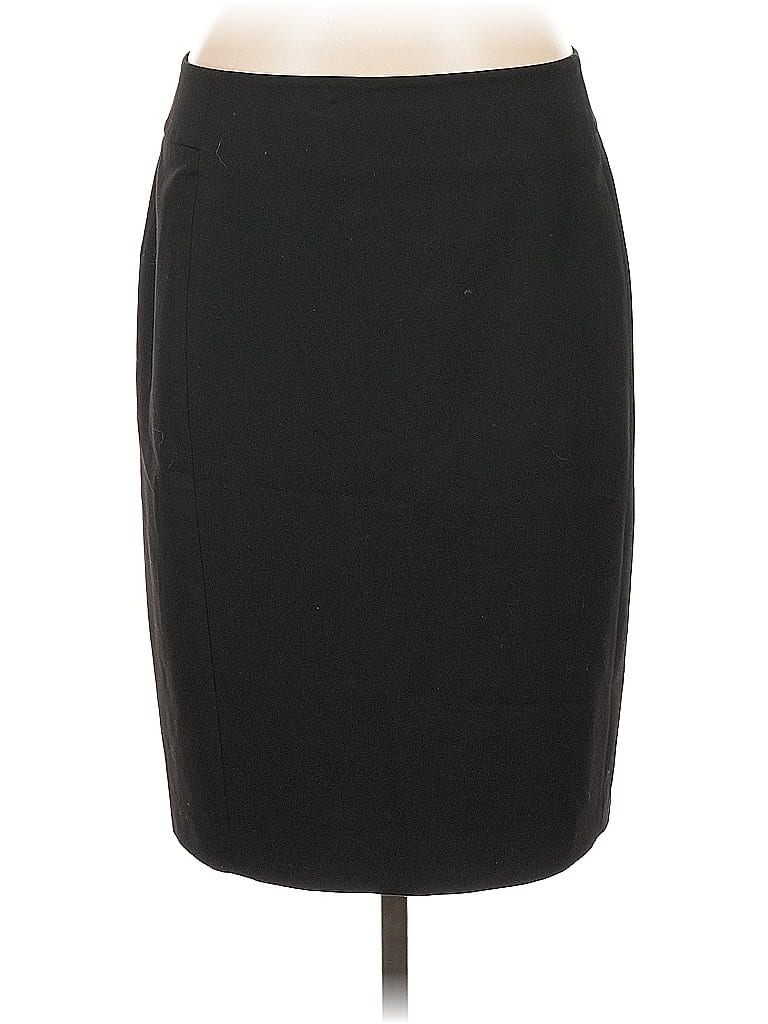 Pre-owned Ann Taylor Loft Formal Skirt In Black