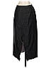 Lux 100% Silk Solid Black Silk Skirt Size 3 - photo 2