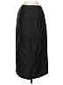 Lux 100% Silk Solid Black Silk Skirt Size 3 - photo 1