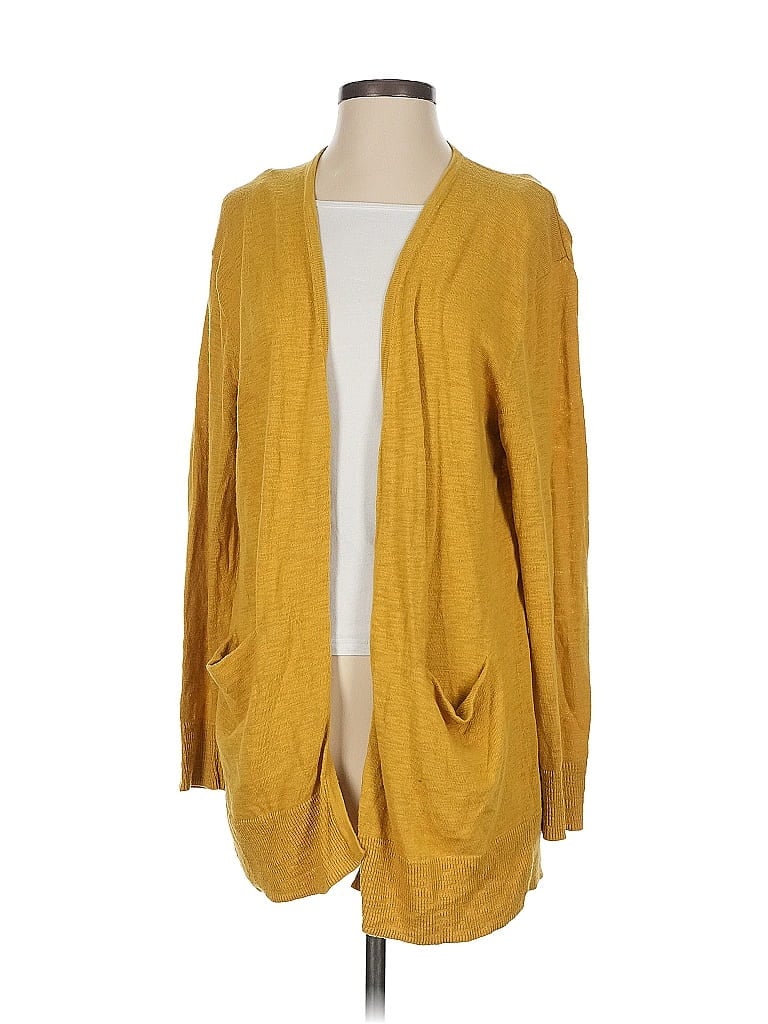 MADEWELL Pre-owned Cardigan Sweater In Yellow
