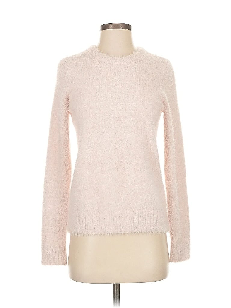 Pre-owned Lucky Brand Turtleneck Sweater In Pink