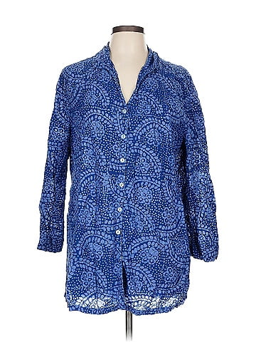 Fresh Produce 3/4 Sleeve Button-Down Shirt (view 1)