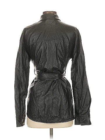 Babaton Faux Leather Top (view 2)
