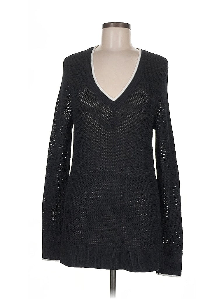 Pre-owned Rag & Bone Pullover Sweater In Black