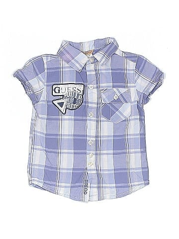 Guess Jeans Short Sleeve Button-Down Shirt (view 1)