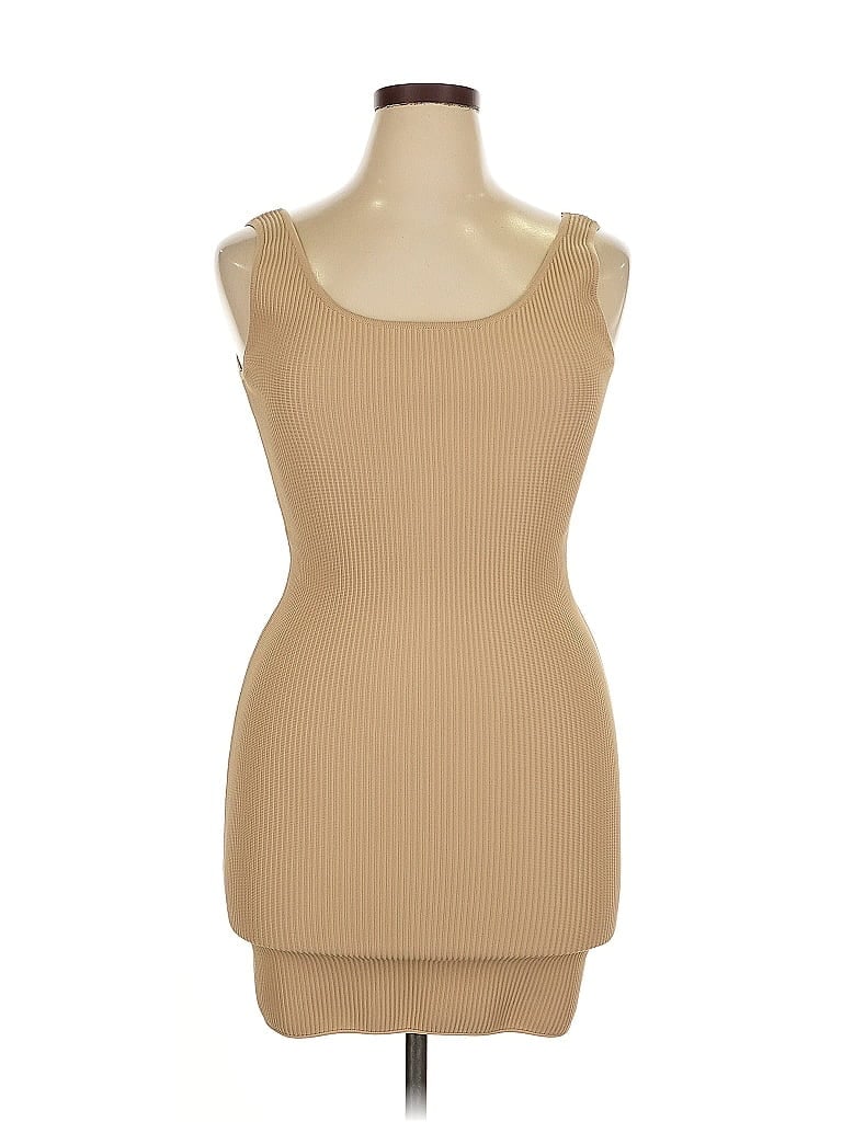 Pre-owned Assorted Brands Cocktail Dress In Brown