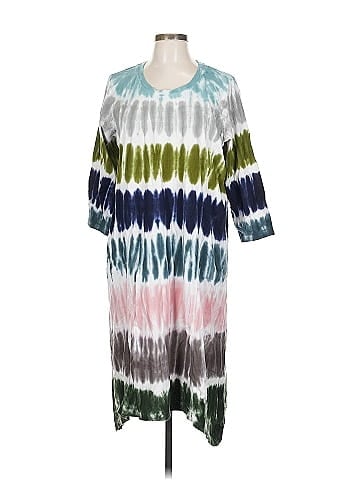 LOGO by Lori Goldstein Casual Dress (view 1)