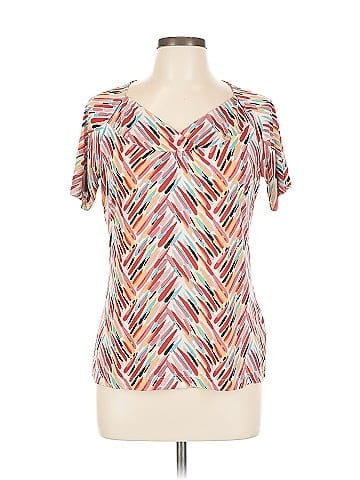 Norm Thompson Short Sleeve Blouse (view 1)