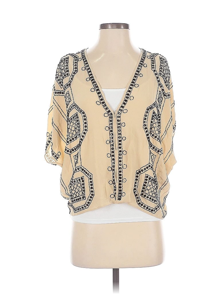 Click to view more detailed imagery on our partner's website Pre-owned Burning Torch Kimono In Brown