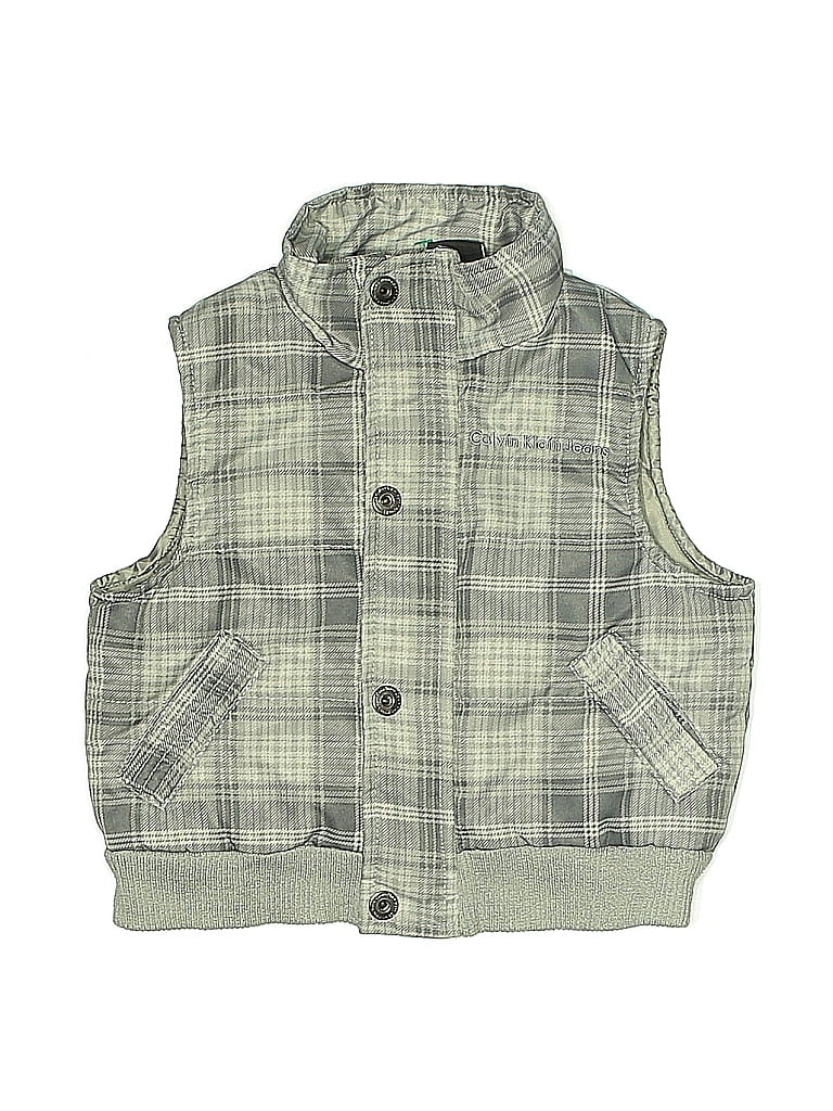 Pre-owned Unbranded Kids' Vest In Gray