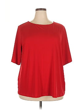 Susan Graver Short Sleeve Top