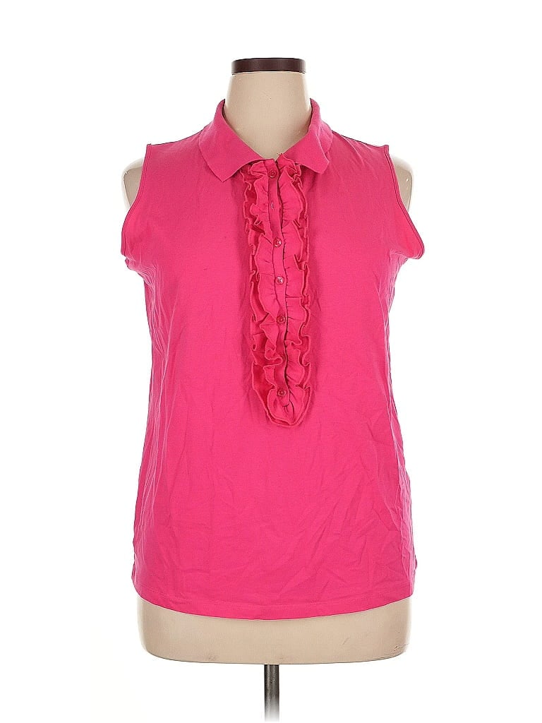 Click to view more detailed imagery on our partner's website Pre-owned Jones New York Sleeveless Blouse In Pink
