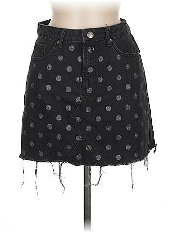 Miss Selfridge Denim Skirt (view 1)