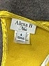 Alexa B 100% Polyester Gold Cocktail Dress Size 4 - photo 6
