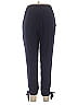 Veronica M. Solid Blue Casual Pants Size L - photo 2