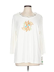 Alfred Dunner 3/4 Sleeve Top