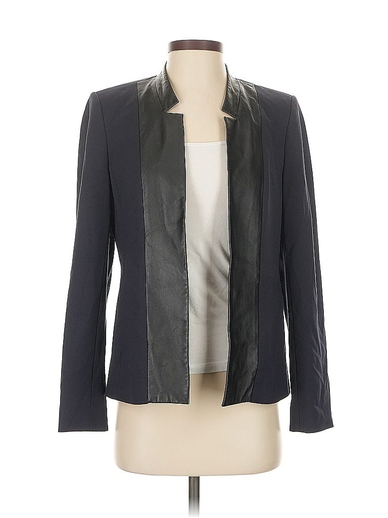 Pre-owned Theory Blazer Jacket In Blue