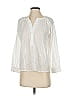 Ann Taylor Ivory 3/4 Sleeve Blouse Size XS - photo 1