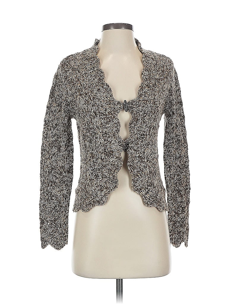 Pre-owned Charter Club Cardigan Sweater In Gray