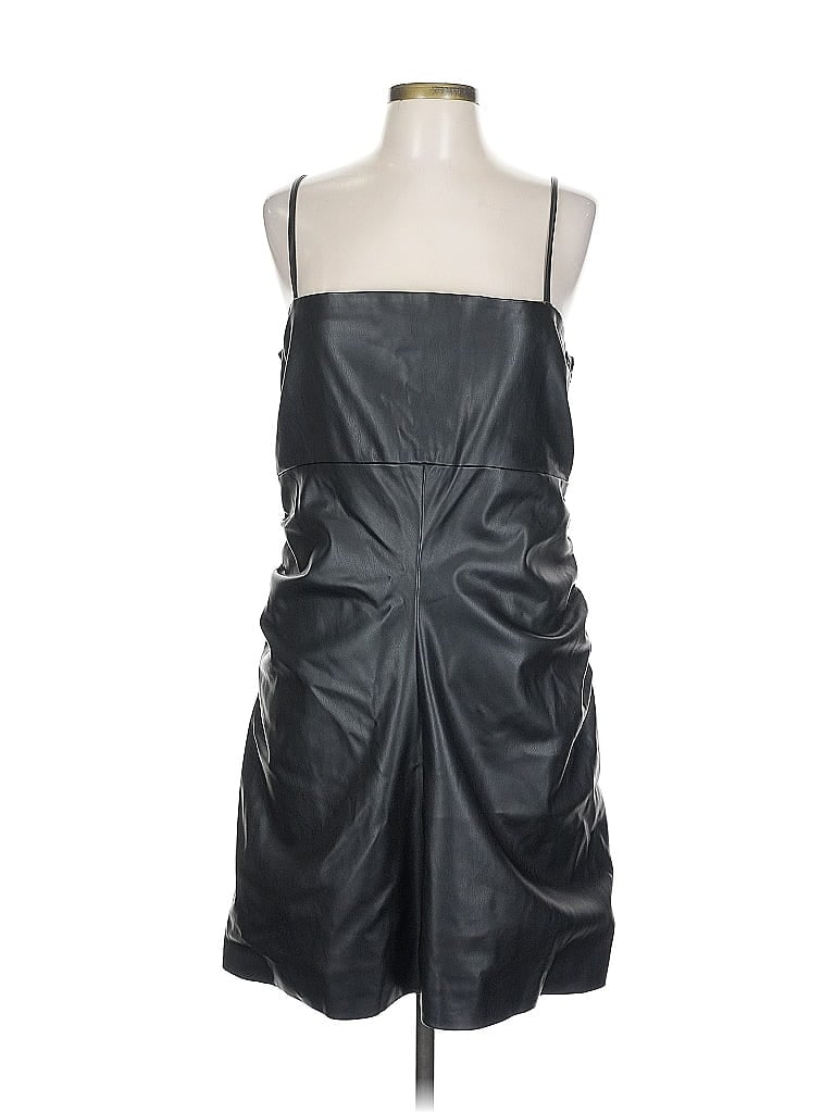 Pre-owned Proenza Schouler White Label Cocktail Dress In Black