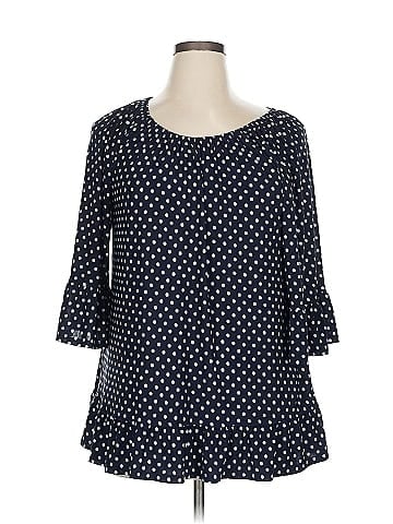 New Directions 3/4 Sleeve Blouse (view 1)