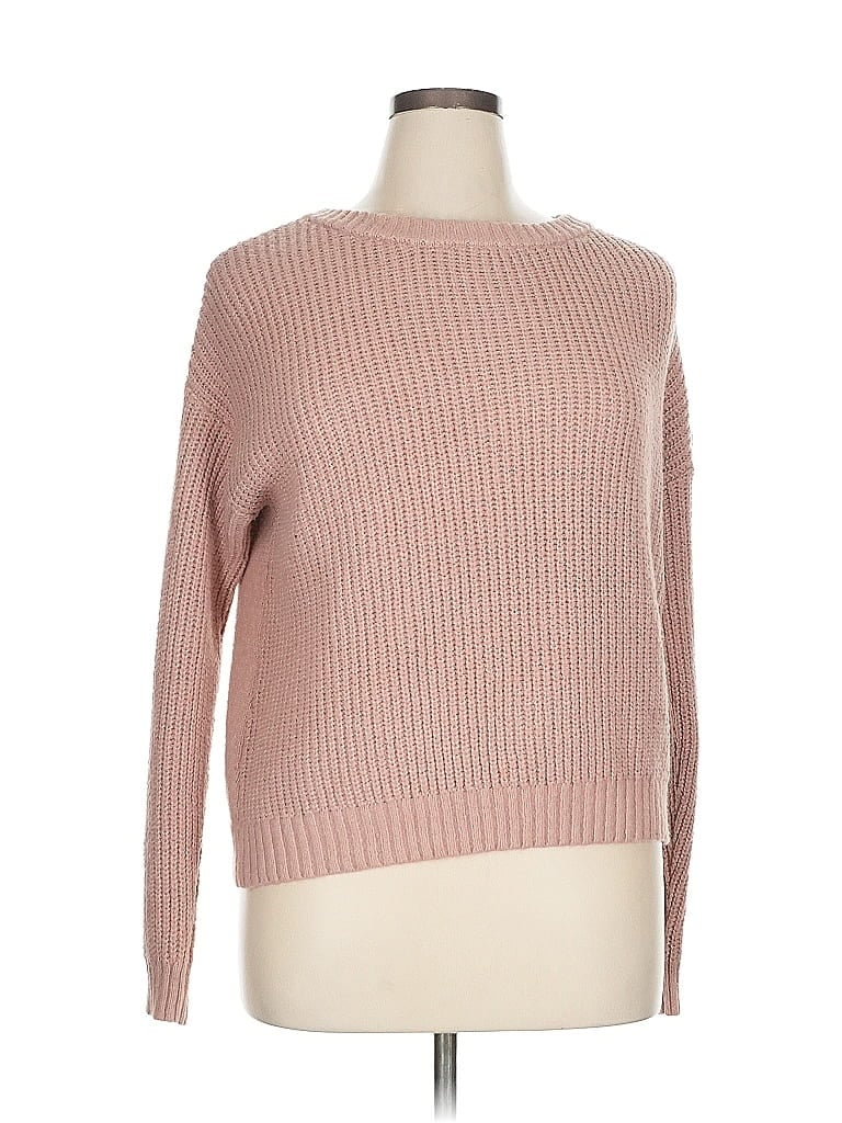 Pre-owned Evri Pullover Sweater In Pink