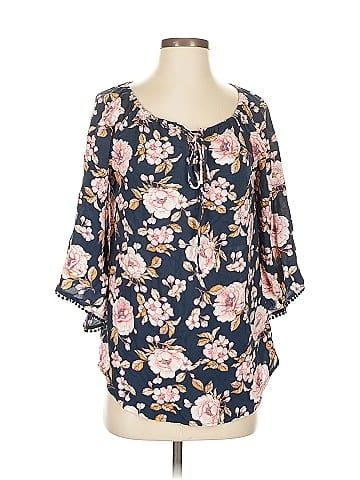 Lauren Conrad 3/4 Sleeve Blouse (view 1)