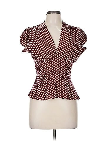 Trashy Diva by Candice Gwinn Short Sleeve Silk Top (view 1)