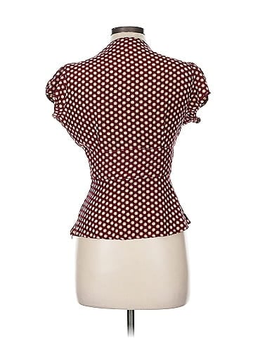 Trashy Diva by Candice Gwinn Short Sleeve Silk Top (view 2)