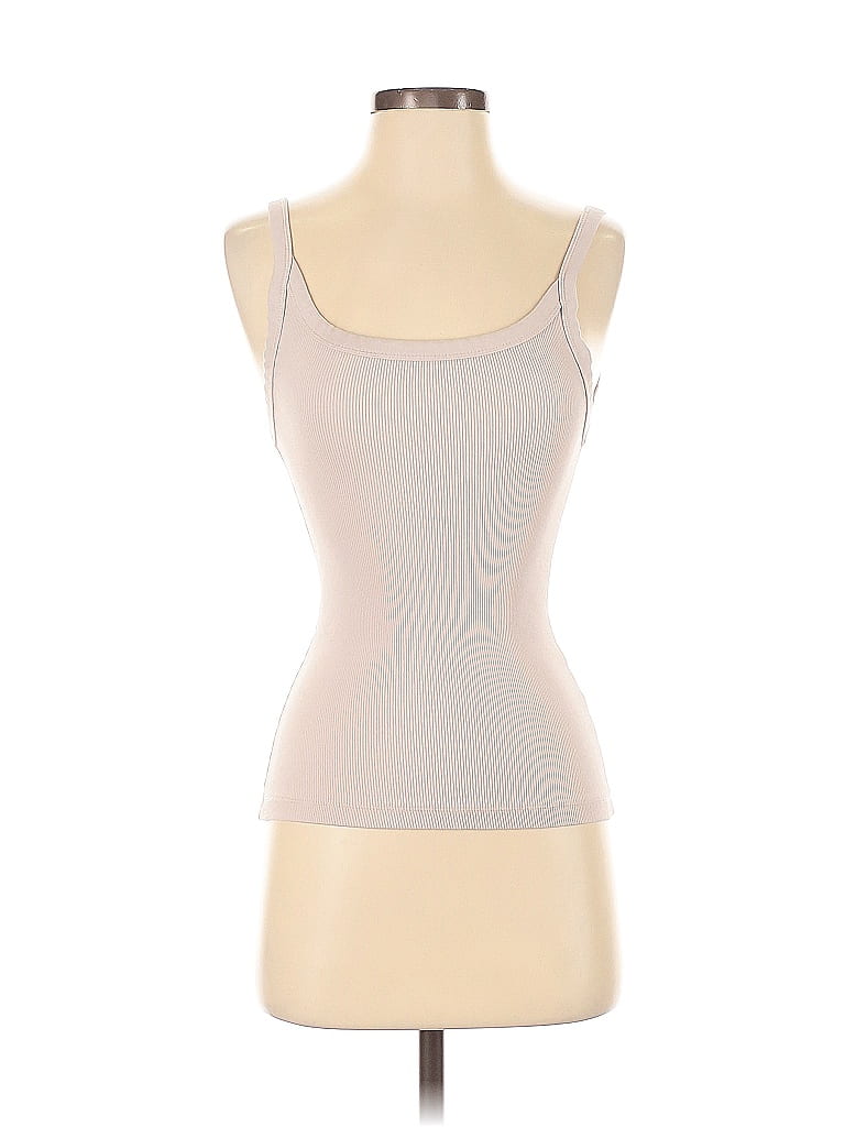 Pre-owned H&m Sleeveless T-shirt In Brown