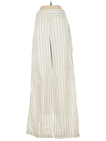 Gap Ivory Linen Pants Size 6 (tall)